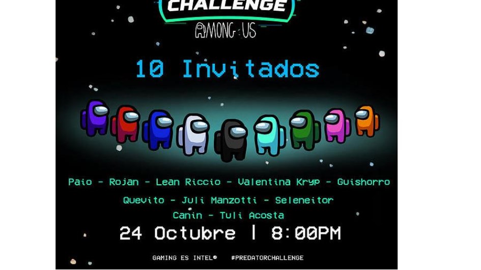 Convocan a diez famosos streamers argentinos para Among Us Tecnología