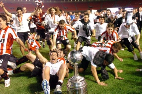 Un festejo interminable de todo el plantel