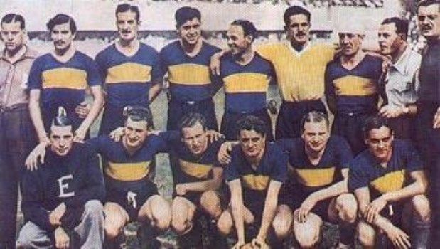 La histórica formación que ganó el título en 1943 y 1944.
