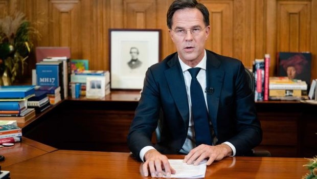 El primer ministro holandés Mark Rutte.