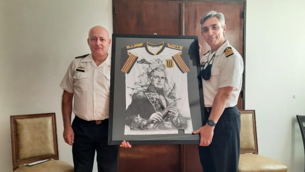 Homenaje al Almirante Brown­