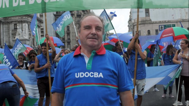 Miguel Angel Díaz, secretario General de Udocba, descarta por ahora la posibilidad de tomar medidas de fuerza.
