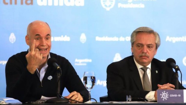 Alberto Fernández y Rodríguez Larreta se reúnen en Olivos