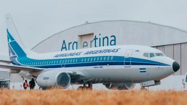 .Aerolíneas Argentinas. ARCHIVO