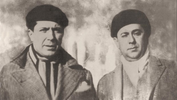 Gardel y Razzano en España, 1923.
