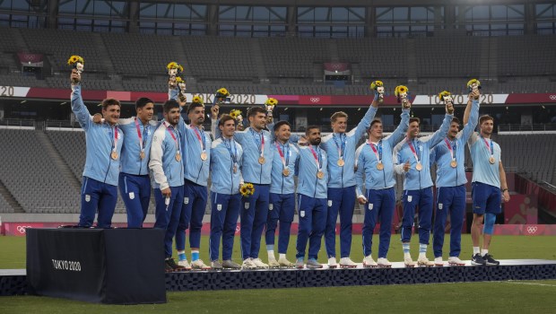 Un bronce de Los Pumas '7 le dio la primera medalla a la delegación argentina 