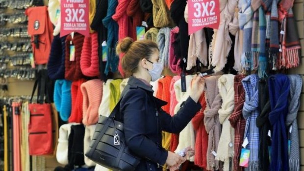 Las ventas minoristas pymes crecieron 11,4 por ciento en julio pero cayeron 10,6% frente a 2019