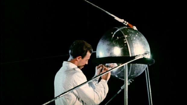 El primer satélite artificial