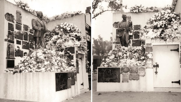 El Mausoleo fue inaugurado el domingo 7 de noviembre de 1937.