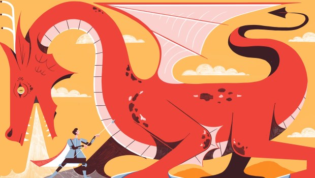 El dragón en Occidente