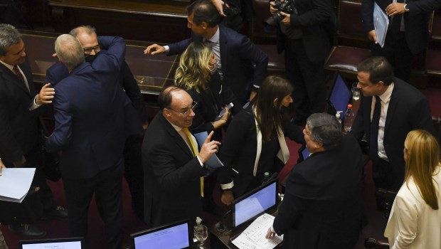 El Senado convirtió en ley la refinanciación de la deuda