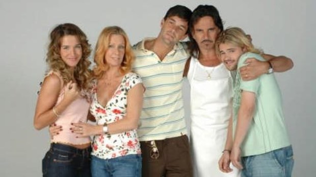 Soledad Fandiño, María Valenzuela, Mariano Martínez, Osvaldo Laport y Felipe Colombo.