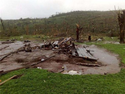 Diez muertos y más de 50 heridos por un tornado en Misiones
