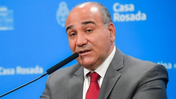 El jefe de Gabinete, Juan Manzur.