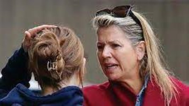 Máxima viajó a Buenos Aires junto a su hija Ariane