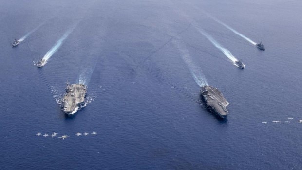 EE.UU. despliega buques y aviones cerca de Taiwán ante la posible visita de Nancy Pelosi