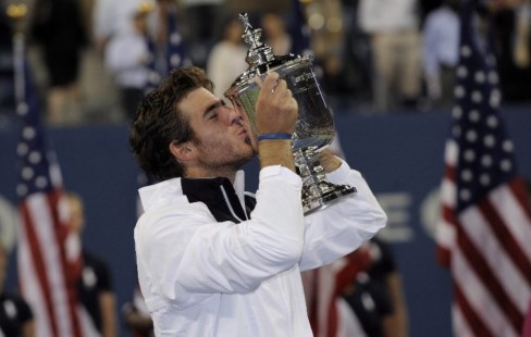 Del Potro pasó a la historia con una inolvidable victoria sobre Federer para coronarse campéon en el US Open