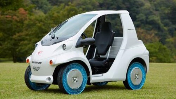 Bridgestone desarrolla un neumático sin aire