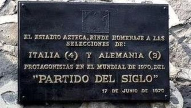 El estadio Azteca fue el escenario de un duelo inolvidable: el Partido del Siglo.