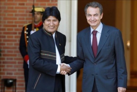 España acordó cancelar la totalidad de la deuda bilateral de Bolivia