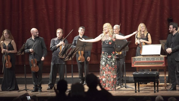 Acompañada por la notable Orquesta Barroca de Venecia, la artista checa deslumbró con su estilo. (Foto: A. Colombaroli)