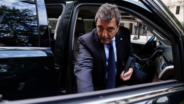 El ministro de Economía, Sergio Massa.