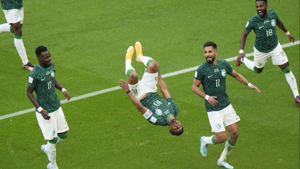 Arabia Saudita arruinó el debut argentino en el Mundial.