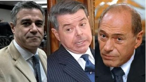 Daniel Rafecas, Norberto Oyarbide y Eugenio Zaffaroni.