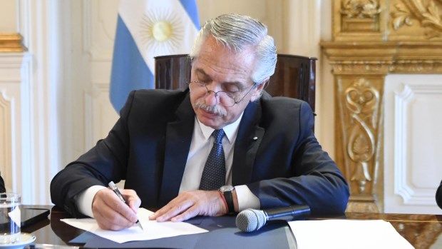 Alberto Fernández. ARCHIVO