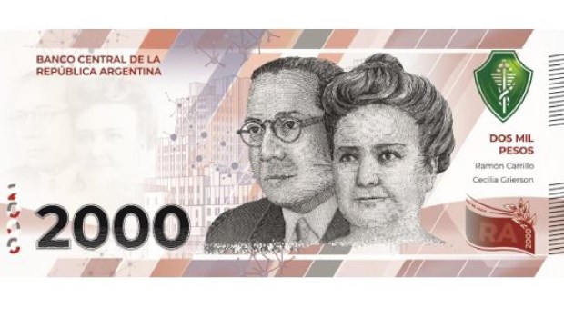 El BCRA emitirá un nuevo billete de 2.000 pesos