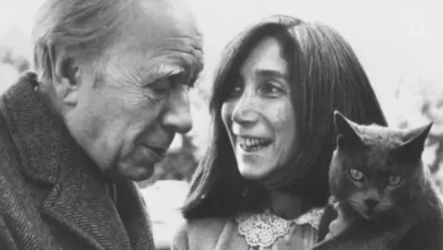 Murió María Kodama, viuda de Jorge Luis Borges