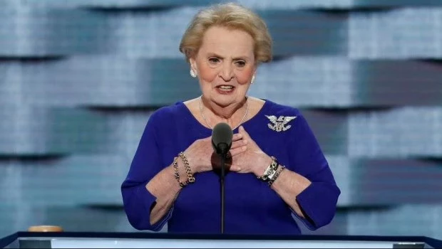 Madeleine Albright.