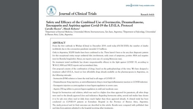 La trama secreta para ocultar la eficacia de la ivermectina en el país