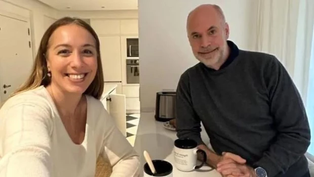 Vidal se mostró con Larreta tras bajarse de la candidatura presidencial