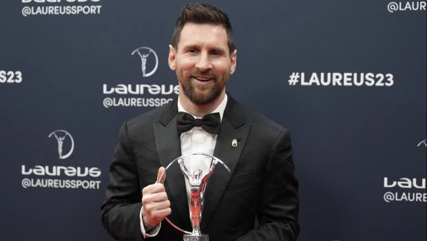 Messi fue elegido el deportista del año en los premios Laureus