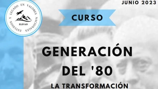 En el Instituto Elevan dictarán un curso sobre la Generación del 80