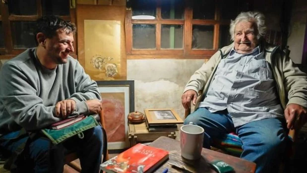 Grabois se reunió con Pepe Mujica y destacó su "ejemplo ético y humano"