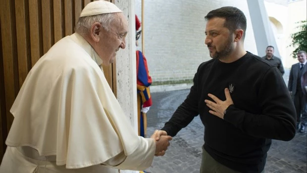 El Papa denunció el sufrimiento en Ucrania y pidió "que vuelva la paz"