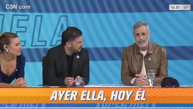 Tras el infarto, Rial reapareció en su programa de C5N
