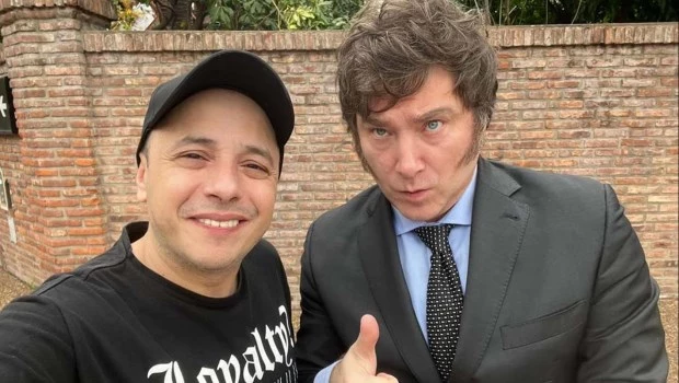 Milei confirmó que "El Dipy" será su candidato a intendente en La Matanza.