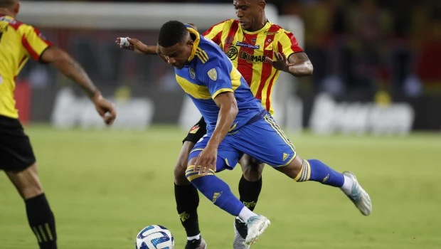 Boca cayó con Deportivo Pereira, que lo alcanzó en la cima del Grupo F de la Copa Libertadores