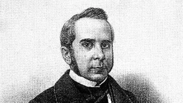 El senador José Mármol fue desafiado teatralmente por un joven Lucio V. Mansilla, que terminó arrestado.