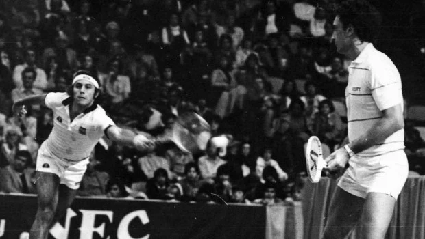Guillermo Vilas y José Luis Clerc estuvieron cerca de ganar la Copa Davis en 1981.