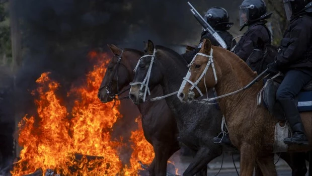 Violentas manifestaciones se produjeron en la provincia de Jujuy.