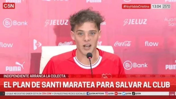 Gracias a la colecta de Maratea, Independiente levantó la inhibición por la deuda con el América de México