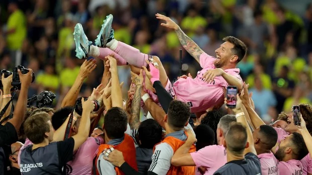 Messi llevó al Inter Miami a su primer título y se convirtió en el más ...