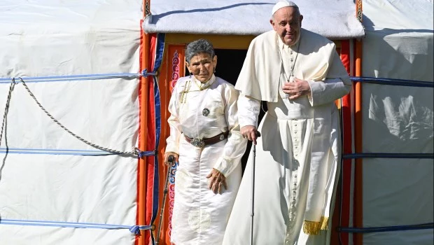 ​ Desde Mongolia, Francisco pidió el fin de las guerras y un compromiso "urgente" por el ambiente