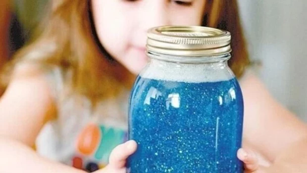 El frasco de la calma para niños inquietos y nerviosos