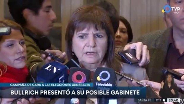 Bullrich designó seis nuevos voceros en su campaña 