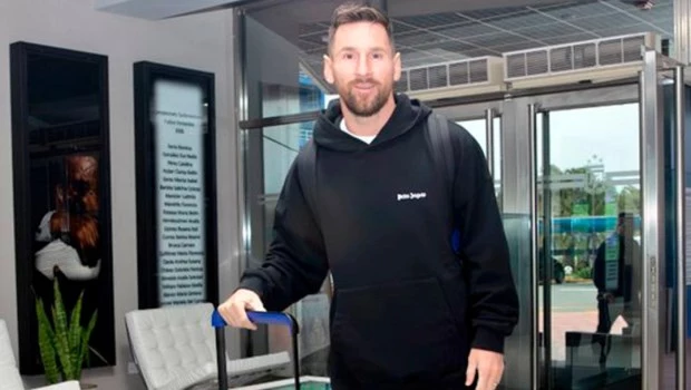 Messi se sumó a la Selección Argentina para el debut en las Eliminatorias.